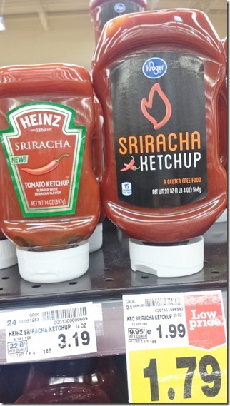 Roxy's Makeover and Sriracha Ketchup