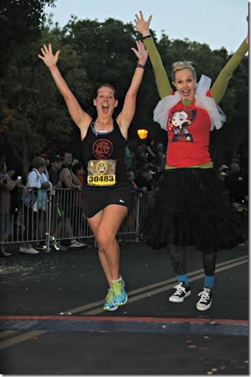 carissa fit 2 flex at disneyland race