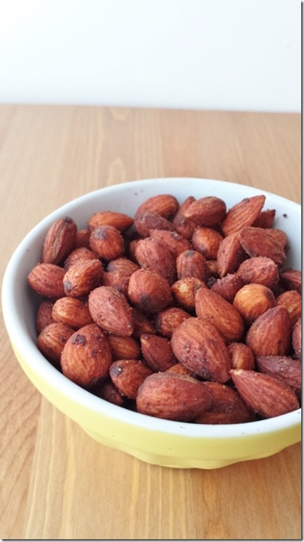 pumpkin spice almonds recipe 3 (450x800)