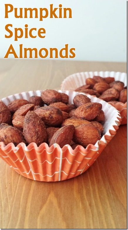 pumpkin spice almonds recipe healthy