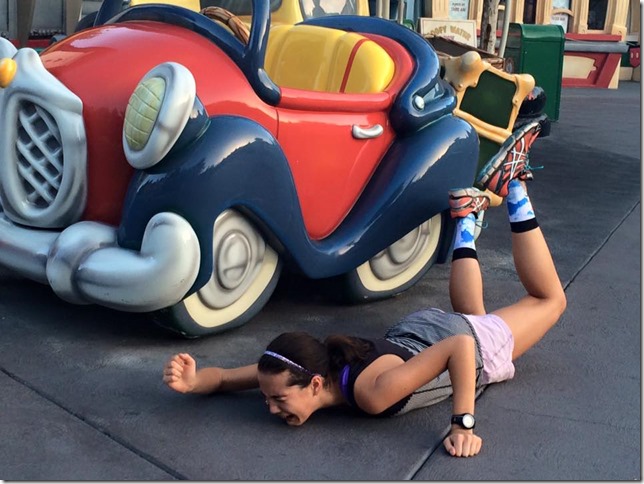 shannon wants a ride disneyland half marathon