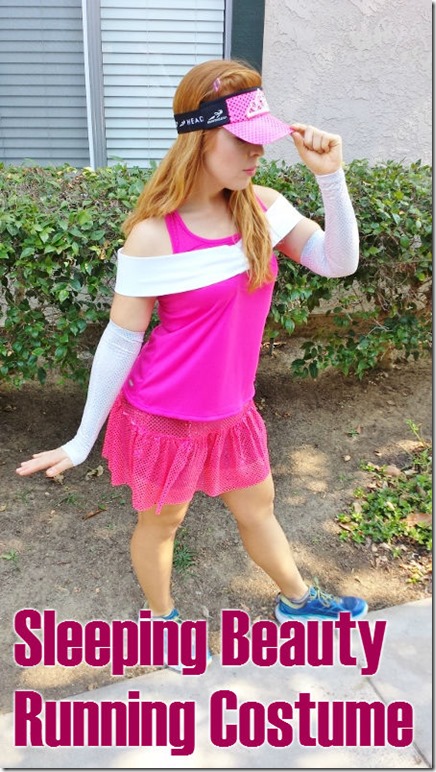 sleeping beauty running costume  how to make