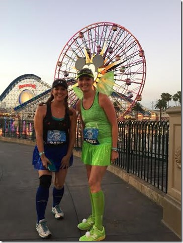 tinkerbell at disneyland half marathon