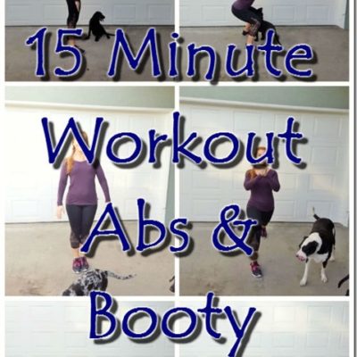 15 Minute Booty and Abs Workout NO Counting Required