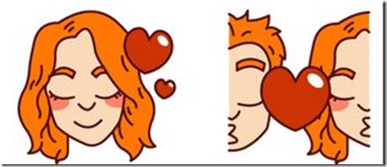 redhead emoji