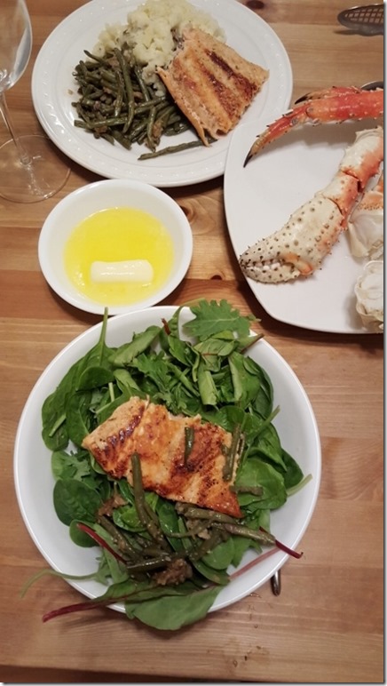 fancy crab dinner at home (450x800)