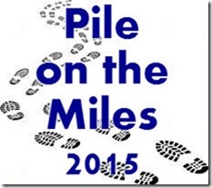 pile on the miles shoe logo