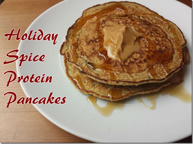 holiday spice protein pancakes recipe