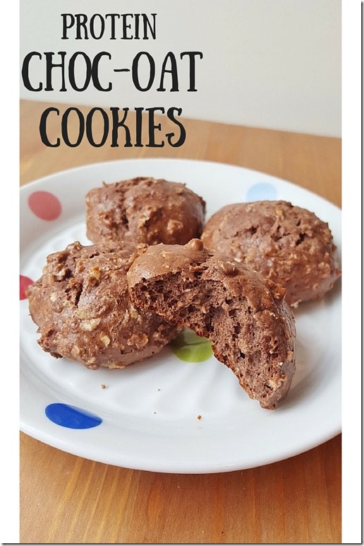 chocolate protein cookies