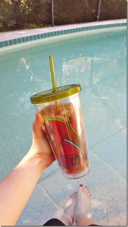 iced coffee addict by the pool (450x800)