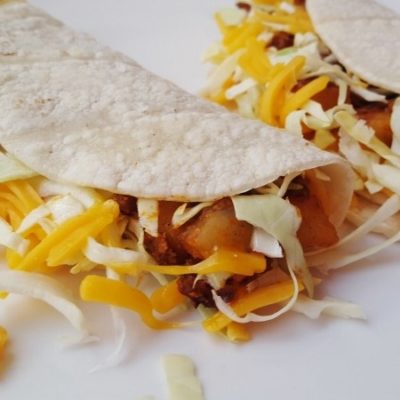 Vegetarian Chorizo and Potato Tacos Recipe
