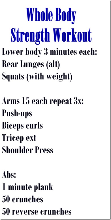whole body strength workout 