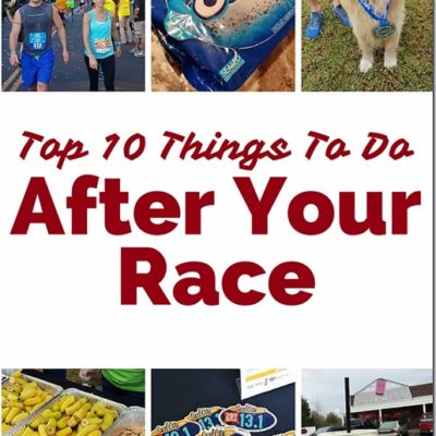 Top 10 Things You Must Do After Your Race