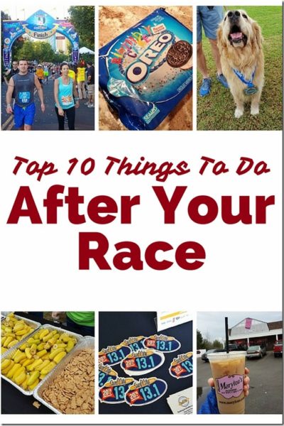 things to do after race