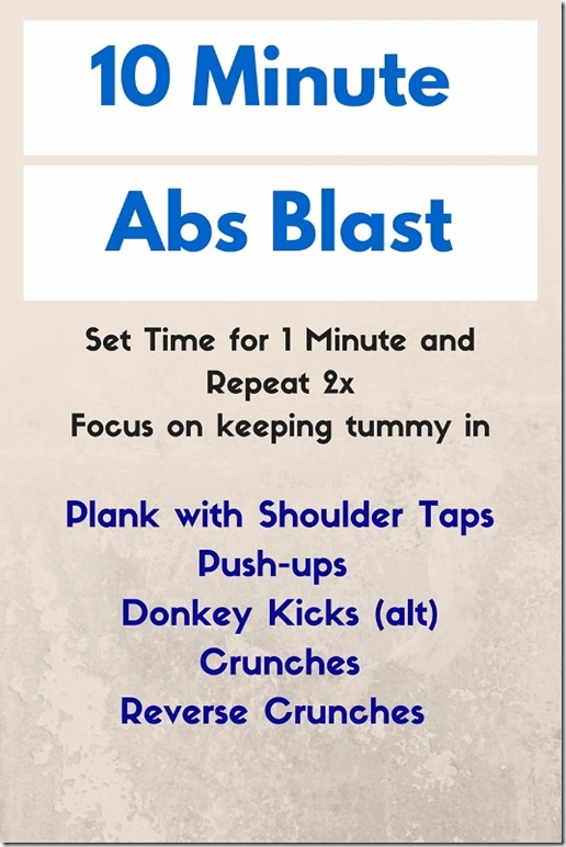 ab blast workout