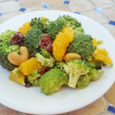 Broccoli Cashew Salad Recipe
