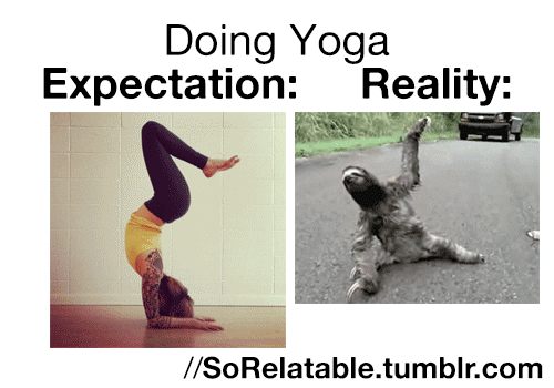 me doing yoga