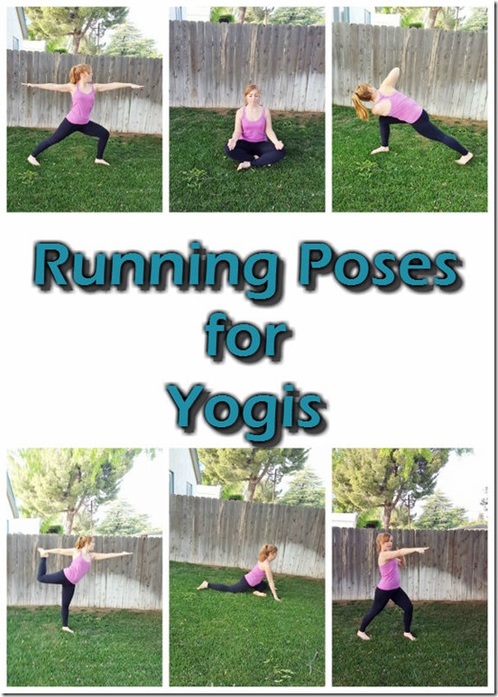 running poses for yoga lovers