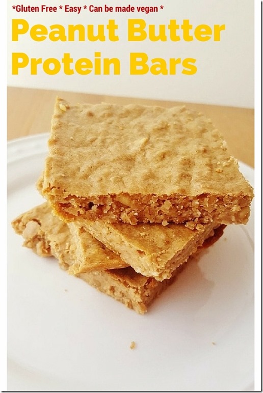peanut butter protein bars recipe