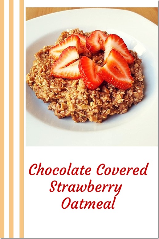 Chocolate Covered Strawberry Oats