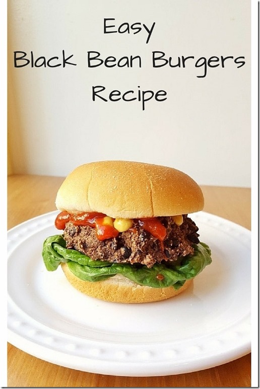 easy black bean burgers recipe