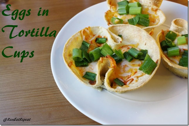 eggs in tortilla cups recipe