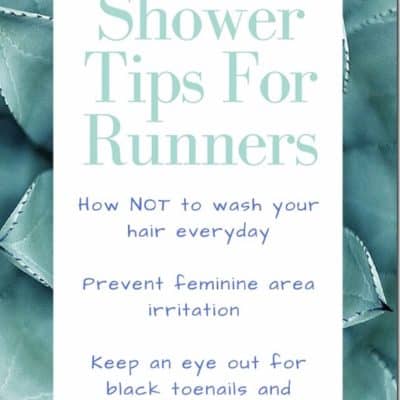 Shower Tips for Runners