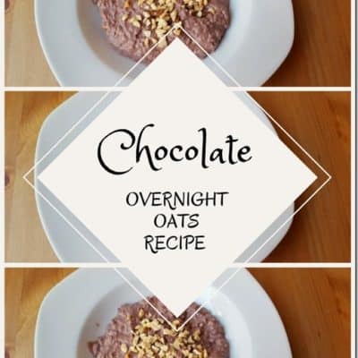 Chocolate Overnight Oats & CocoaVia GIVEAWAY