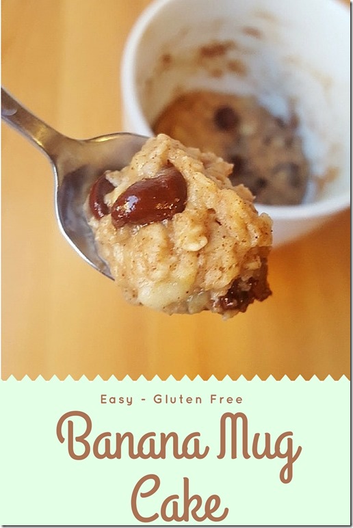 Easy Banana Mug Cake