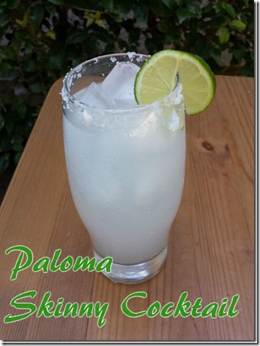 paloma skinny cocktail