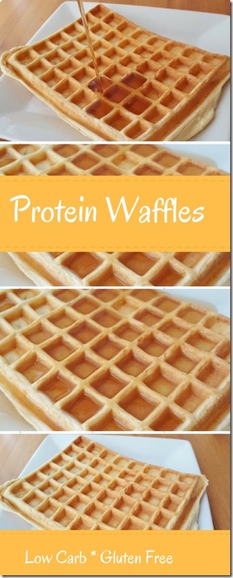 Mini Vanilla Protein Waffles Recipe - The Protein Chef