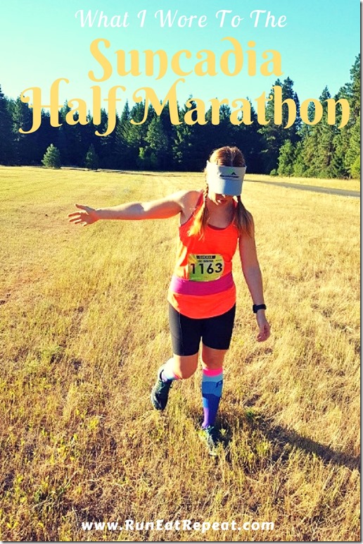 what i wore to half marathon