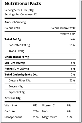 rocky road quest bar nutrition