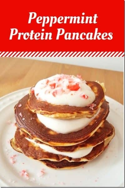 Peppermint Protein Pancakes