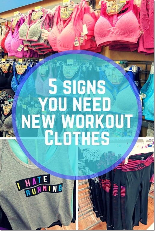 5 signsyou need new workout gear