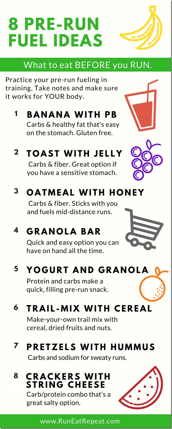 8 Pre-run fuel ideas