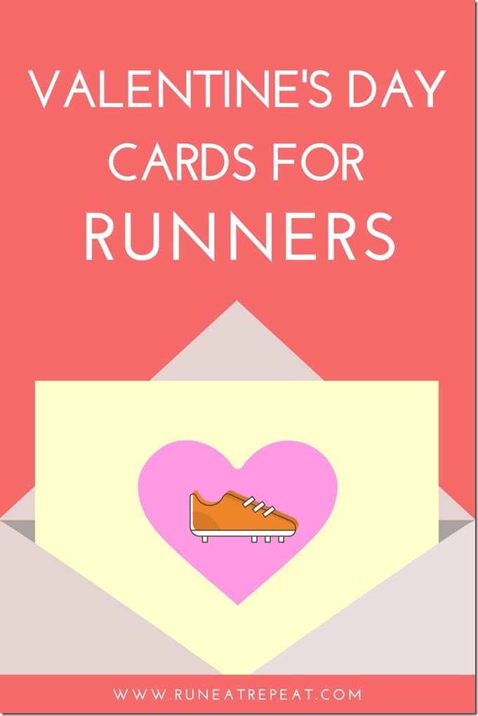 Funny Free Valentine's for Runners - Run Eat Repeat