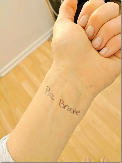 8 Be Brave Tattoos On Wrist  Tattoo Designs  TattoosBagcom