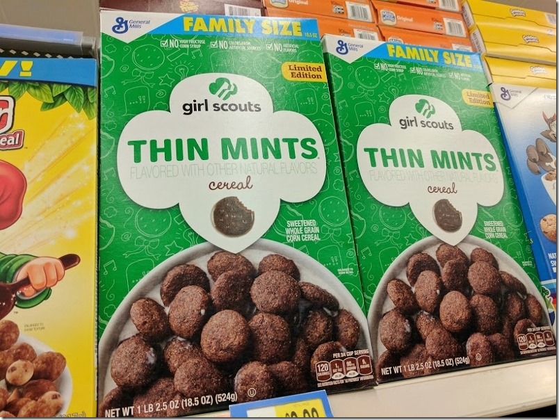 REVIEW: Limited Edition Girl Scouts Thin Mints Cereal - The