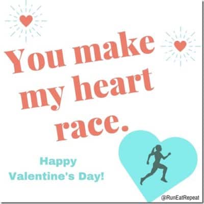 Funny Free Valentine’s for Runners