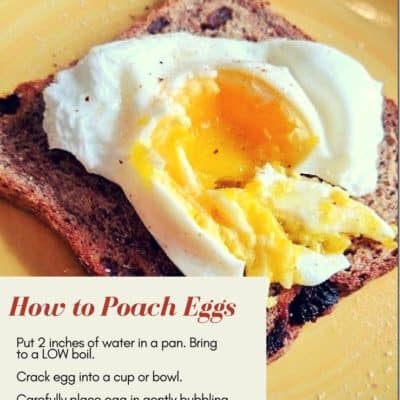 How to Make Poached Eggs the Easy way