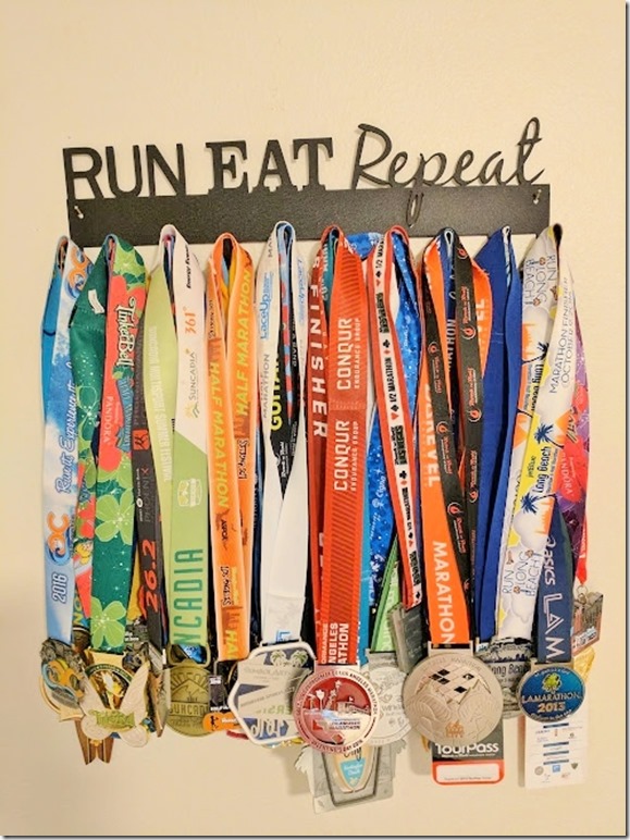 run eat repeat medal hanger (496x662)