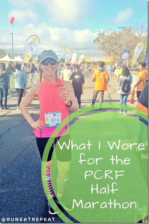 what i wore running gear pcrf half marathon