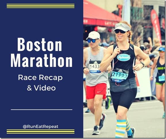 Boston Marathon race recap