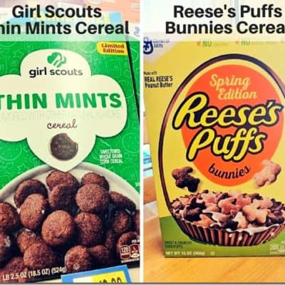 Thin Mints Cereal vs. Reese’s Puffs Bunnies Cereal