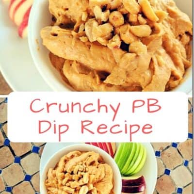 Crunchy Peanut Butter Dip Recipe