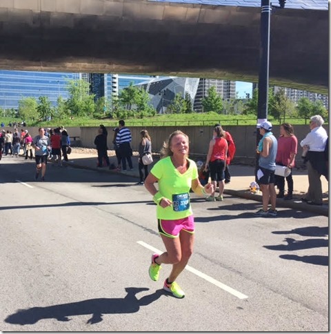 Amy first half marathon