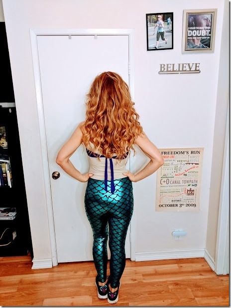 Mermaid 2024 running leggings