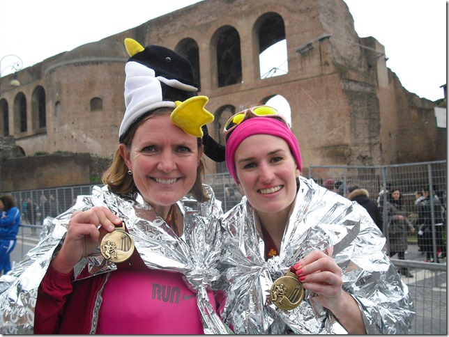 Chapter 3 Introduction Lisa (left) and friend at the Rome Marathon