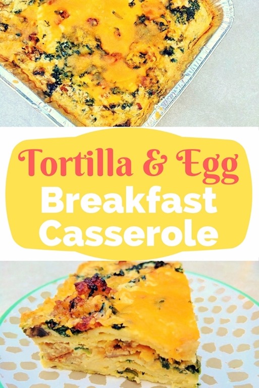 Tortilla Breakfast Casserole Recipe - Run Eat Repeat